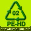 HDPE PE-HD plastic